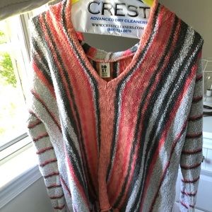 Roxy Beach Pullover Hooded Long Sleeved Tunic ☀️💛